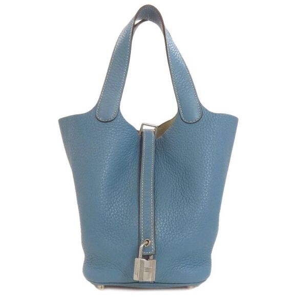 Pre Loved hermes Women Blue Handbags - Picture 1 of 8